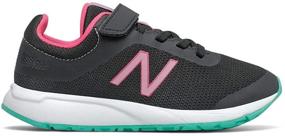 img 1 attached to 👟 New Balance Kids 455v2 Hook and Loop Running Shoe