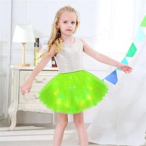 img 2 attached to 👸 Enchanting Princess Ballet Skirts for Girls | Girls' Clothing Skirts & Skorts