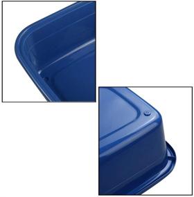 img 1 attached to 🧼 18 Quart Saedy Plastic Dishpan Washing Basin - Pack of 2