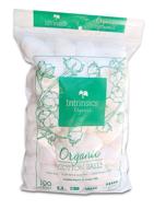100 count intrinsics organic cotton balls - triple size logo