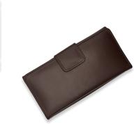 leather sr leather wallet coffee logo