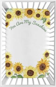 img 3 attached to Сладкий дизайн Sunflower Portable Nursery от Sweet Jojo Designs