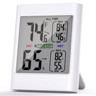 umedo hygrometer thermometer temperature greenhouse logo