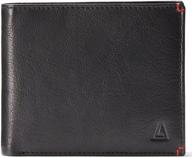 👔 men's leather architect blocking bifold wallet - essential accessories for style and security logo