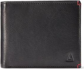 img 4 attached to 👔 Men's Leather Architect Blocking Bifold Wallet - Essential Accessories for Style and Security