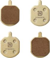 🚴 dymoece 2 pairs bicycle disc brake pads compatible with hayes sole mx2 mx3 mx4 mx5 cx5 - organic resin, semi-metallic, sintered metal scp-mx brake pads logo