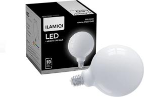 img 4 attached to 💡 Frosted Medium Vintage Non Dimmable Light Bulb by ILAMIQI: A Classic, Efficient Solution