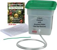 🎄 levgo home evergreen helper christmas tree watering system: keep your tree happy, healthy, and hydrated this holiday season! (includes ornament helper). made in usa logo
