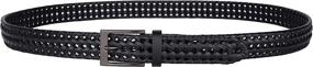 img 1 attached to 👔 Belt Lavemi Leather Braided 35 2828 2: The Ultimate Men's Accessory for Classic Belts