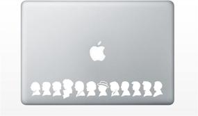 img 2 attached to 🔥 The 13 Doctors Sticker Decal - Bargain Max Decals for Notebooks, Cars, and Laptops in White (9-inch)