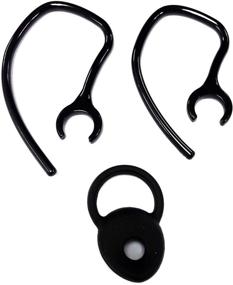 img 1 attached to Enhance Comfort and Stability with OEM EarGels EarHooks for Jabra Classic 💪 & Jabra Mini Bluetooth Headsets - Replacement Ear Hooks, Loops, Clips and Stabilizers included