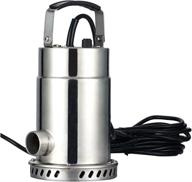 💦 rainbro oil free stainless steel submersible utility pump – powerful 1/2 hp water pump with 30ft. power cord – model# sup050 logo