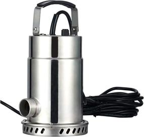 img 4 attached to 💦 RainBro Oil Free Stainless Steel Submersible Utility Pump – Powerful 1/2 HP Water Pump with 30ft. Power Cord – Model# SUP050