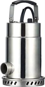 img 3 attached to 💦 RainBro Oil Free Stainless Steel Submersible Utility Pump – Powerful 1/2 HP Water Pump with 30ft. Power Cord – Model# SUP050