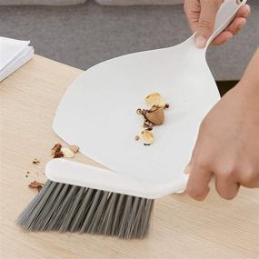 img 3 attached to 🧹 Convenient Mini Dustpan and Brush Set with Ergonomic Handle for Easy Sofa and Desk Cleaning