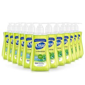 img 4 attached to 🧼 Dial Antibacterial Liquid Hand Soap, Aloe - 7.5 fl oz (Pack of 12): Germ-fighting Protection for Hygienic Hands!