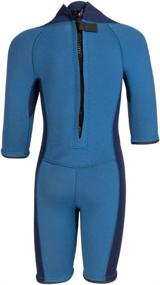 img 3 attached to Stay Comfy and Protected: Konfidence Shorty Children's Wetsuit