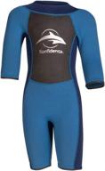 stay comfy and protected: konfidence shorty children's wetsuit logo