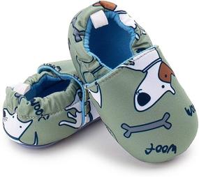 img 3 attached to 👶 HsdsBebe Toddler Slippers Sneakers Moccasins First Shoes