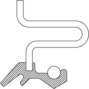 img 1 attached to 🔧 710536 National Differential Pinion Seal