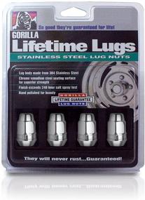 img 3 attached to 🦍 Gorilla Automotive 91187SS Stainless Steel Lifetime Lug Nuts – 1/2" Thread Size – Pack of 4: High-Quality and Durable Lug Nut Set for Long-Lasting Performance