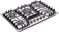 deli-kit dk257-a03: 30 inch dual fuel sealed 5 burners gas cooktop - premium stainless steel gas hob logo