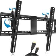 📺 juststone tv wall mount for 40-90 inch tvs, universal mount bracket with dual articulating arms swivel, tilt, rotation. fits 16-24 inch studs. load capacity 165 lbs. max vesa 800x400mm. logo