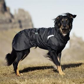 img 3 attached to 🐶 Hurtta Summit Parka Dog Winter Coat: The Ultimate Winter Wear for Your Canine Companion