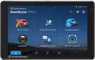 🚚 rand mcnally overdryve 7 pro gen 2 - 7-inch gps truck tablet with dash cam, satellite radio, custom routing, and easy-to-read display (od7proii) logo