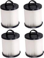 4-pack compatible dcf-21 vacuum filters for eureka 🧹 as1000 part # 67821, 68931, 68931a, ef91, ef-91, ef-91b логотип