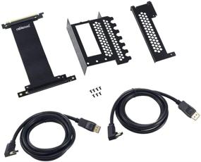 img 1 attached to CableMod Вертикальный кронштейн PCI DisplayPort