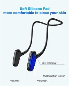 img 1 attached to Наушники Conduction Наушники Bluetooth Водонепроницаемые