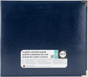 img 4 attached to 📔 We R Memory Keepers Classic Album & Sleeve- 12x12 Ring-Navy, 12 Inch x 12 Inch