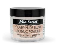 🌸 discover the perfect blend: mia secret - cover nude blush acrylic powder 2oz logo