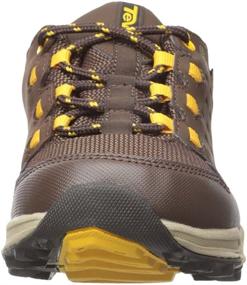 img 3 attached to 👡 Stylish Teva Wit Choc/Yellow Lea/Mesh-K Sandal - Comfortable and Trendy Footwear