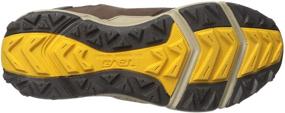 img 1 attached to 👡 Stylish Teva Wit Choc/Yellow Lea/Mesh-K Sandal - Comfortable and Trendy Footwear