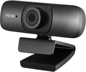 img 4 attached to 📷 Pollini 1080P Webcam with Built-in Microphone- HD Web Camera for Desktop Laptop- USB Plug and Play- 110-Degree Wide Angle Computer Webcam, Privacy Cover- Streaming Webcam for Mac and PC (Black)