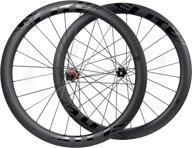 🚲 elitewheels carbon wheelset 700c disc brake: premium ud matte carbon fiber road bicycle wheels in 38/45/50/60/88mm tubeless clincher - supreme performance logo