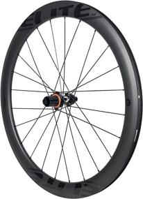 img 3 attached to 🚲 ELITEWHEELS Carbon Wheelset 700c Disc Brake: Premium UD Matte Carbon Fiber Road Bicycle Wheels in 38/45/50/60/88mm Tubeless Clincher - Supreme Performance