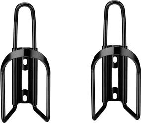 img 1 attached to 🚲 YUESUO Water Bottle Cages: Durable & Lightweight Aluminum Holder Brackets (2 Pack)