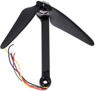 🔧 sjrc f11 pro quadcopter repair: drone motor arm assembly for rear b - replacement parts logo