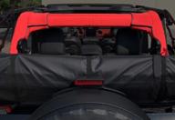 red neoprene roll bar cover padding for jeep wrangler jl unlimited 4-door jlu 2018-present - koverz logo