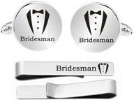 🤵 customizable kooer cufflinks for men - ideal groomsmen and bridesmen accessories logo