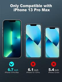 img 1 attached to 📱 STOON iPhone 13 Pro Max Case: Upgraded Shock-Absorbing Corners, Clear Anti-Scratch Cover - 6.7 Inch (2021)