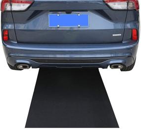 img 4 attached to 🛢️ 36 X 60-Inch AiBOB Oil Spill Mat - Absorbent, Durable, and Waterproof Oil Pad for Garage Floor Protection - Reusable and Black