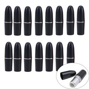 img 4 attached to VinBee 15Pcs Bullet Lipstick Container