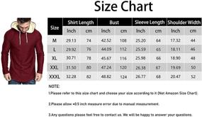 img 1 attached to Elselect Fashion Sweatshirt Sweatshirts Streetwear Men's Clothing in Active