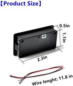 img 1 attached to QJFCare Waterproof Battery Capacity Indicator