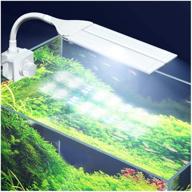 🐠 enhance your aquarium with jacksuper 7500k led light: 3 adjustable modes, 180° brightness, and 360° rotatable shell for optimal reef fish tank and plant growth logo
