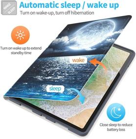 img 3 attached to 📱 TOMYOU iPad Air 4 Case: Slim Stand Protective Smart Cover for 10.9 Inch iPad Air 4th Gen 2020 - A2316 A2324 A2325 A2072